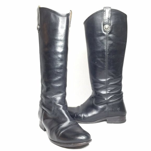 Frye Shoes - FRYE Melissa Button Pull On Tall Riding Boots